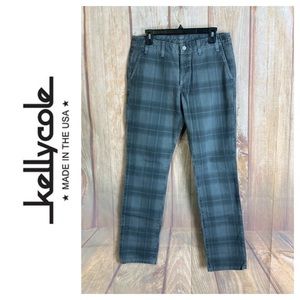 ➡️Kelly Cole Gray Plaid Chino Size 30x32”